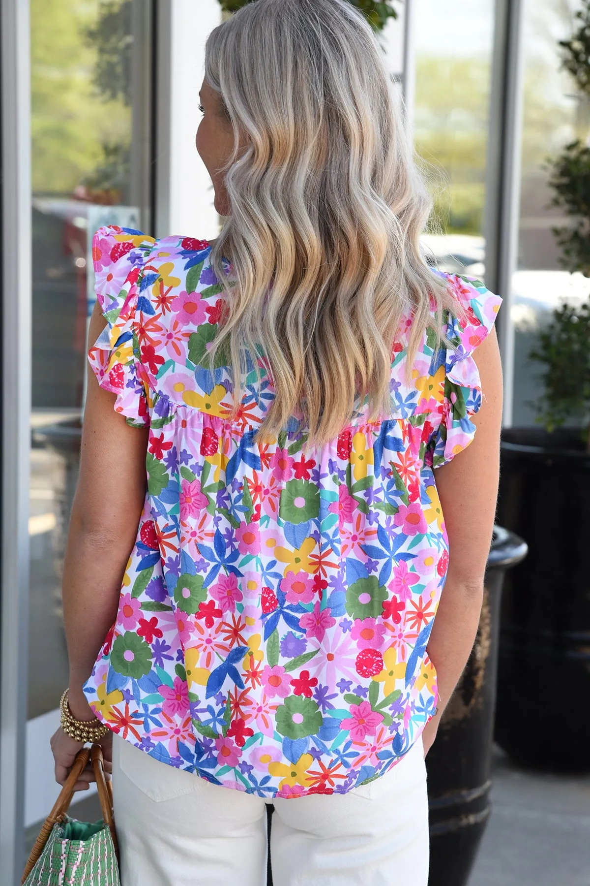 FLORAL GARDEN TOP