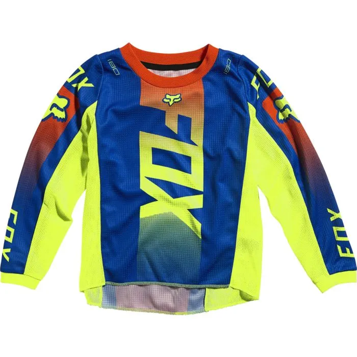 Fox Toddler 180 Oktiv Jersey Blue