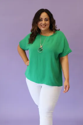 Freya Blouse in Green