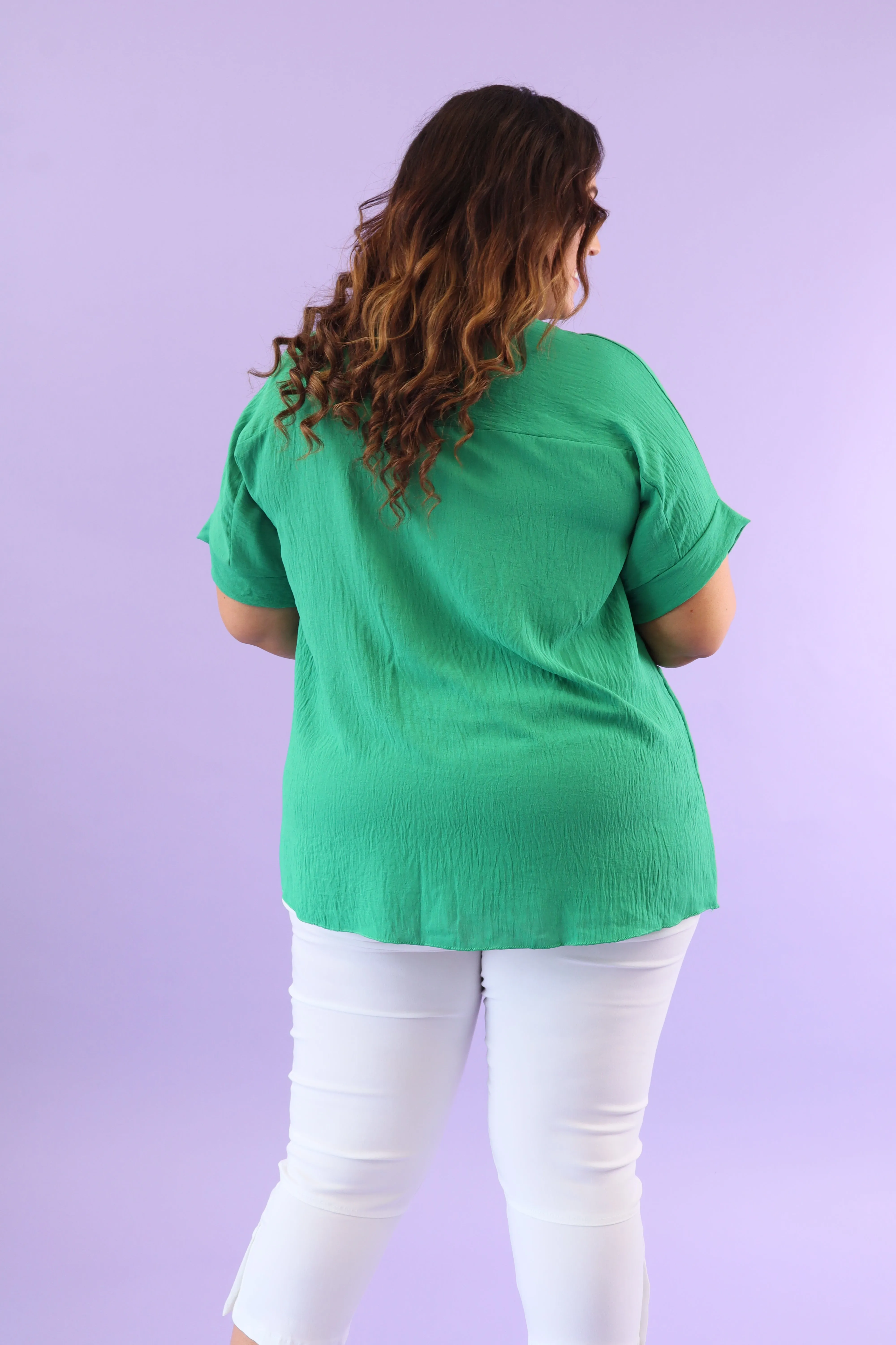 Freya Blouse in Green