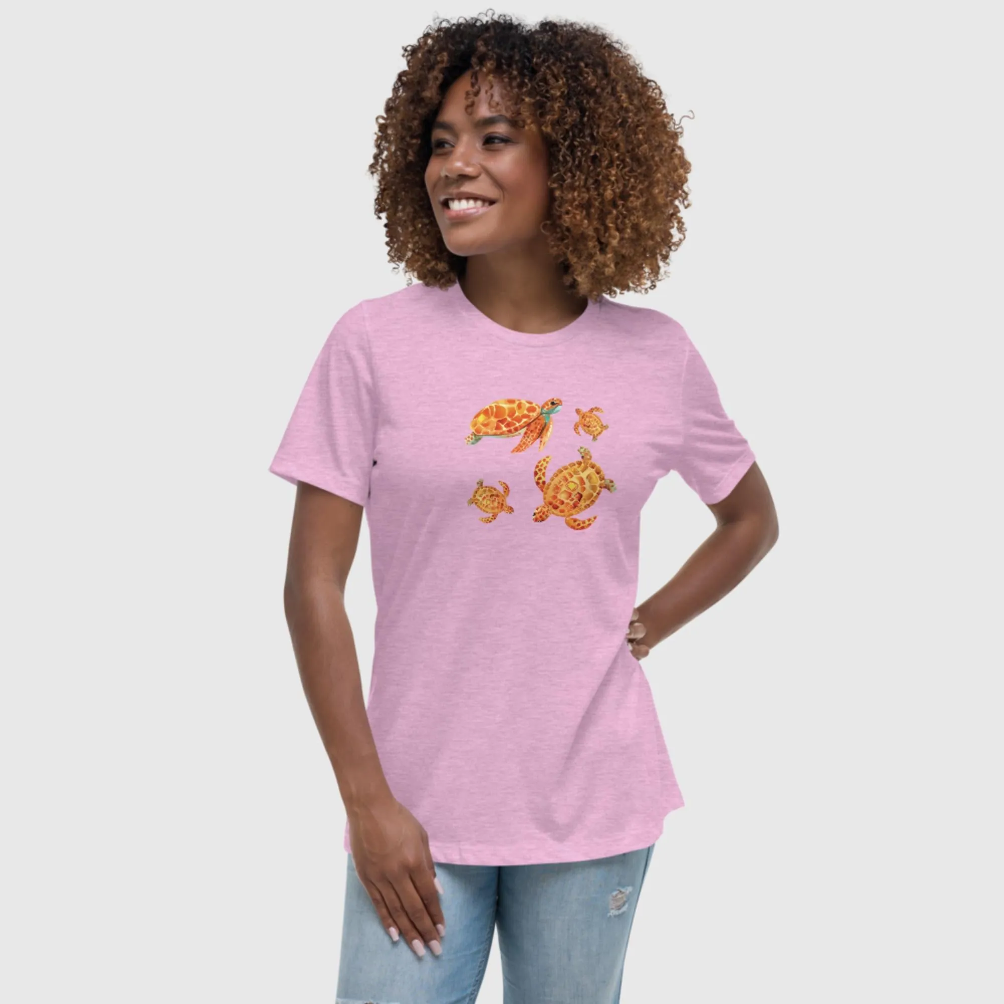 Fun Sea Turtles Tee at the Aquarium