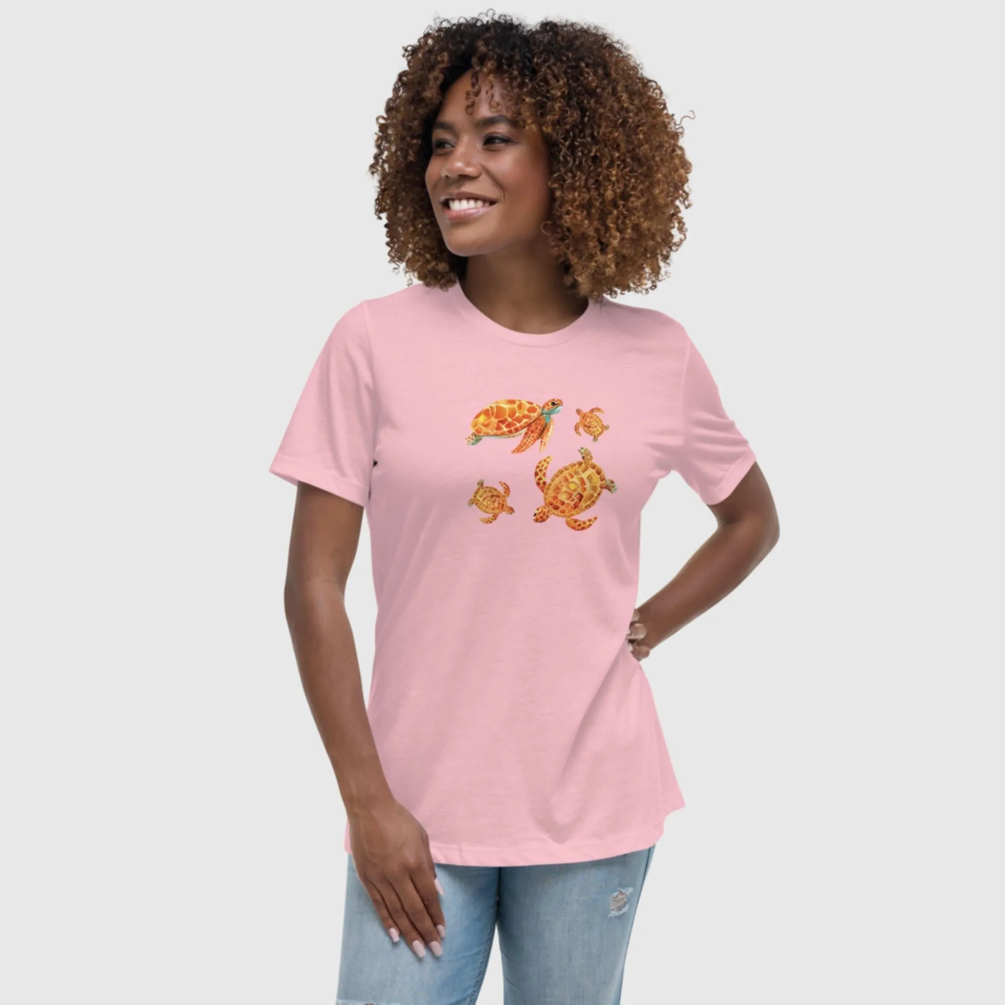 Fun Sea Turtles Tee at the Aquarium