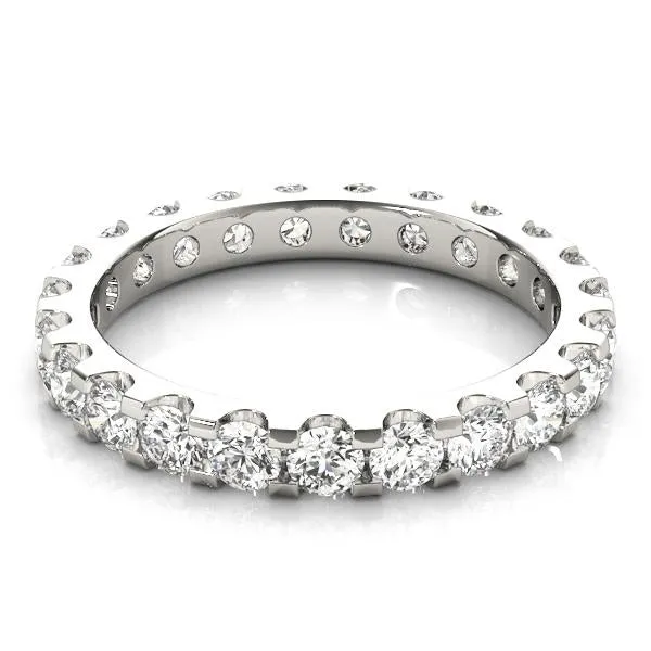 GAIA 2.8 Carat Diamond Eternity Band in 14K/ 18K/ Platinum GIA Graded 15 pointer G Color SI1 Clarity By Mike Nekta SIZE 4 to 5