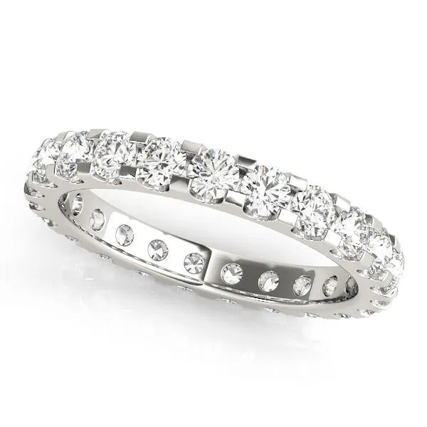 GAIA 3.2 Carat Diamond Eternity Band in 14K/ 18K/ Platinum GIA Graded 20 pointer G Color SI1 Clarity By Mike Nekta SIZE 4