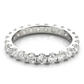 GAIA 3.2 Carat Diamond Eternity Band in 14K/ 18K/ Platinum GIA Graded 20 pointer G Color SI1 Clarity By Mike Nekta SIZE 4