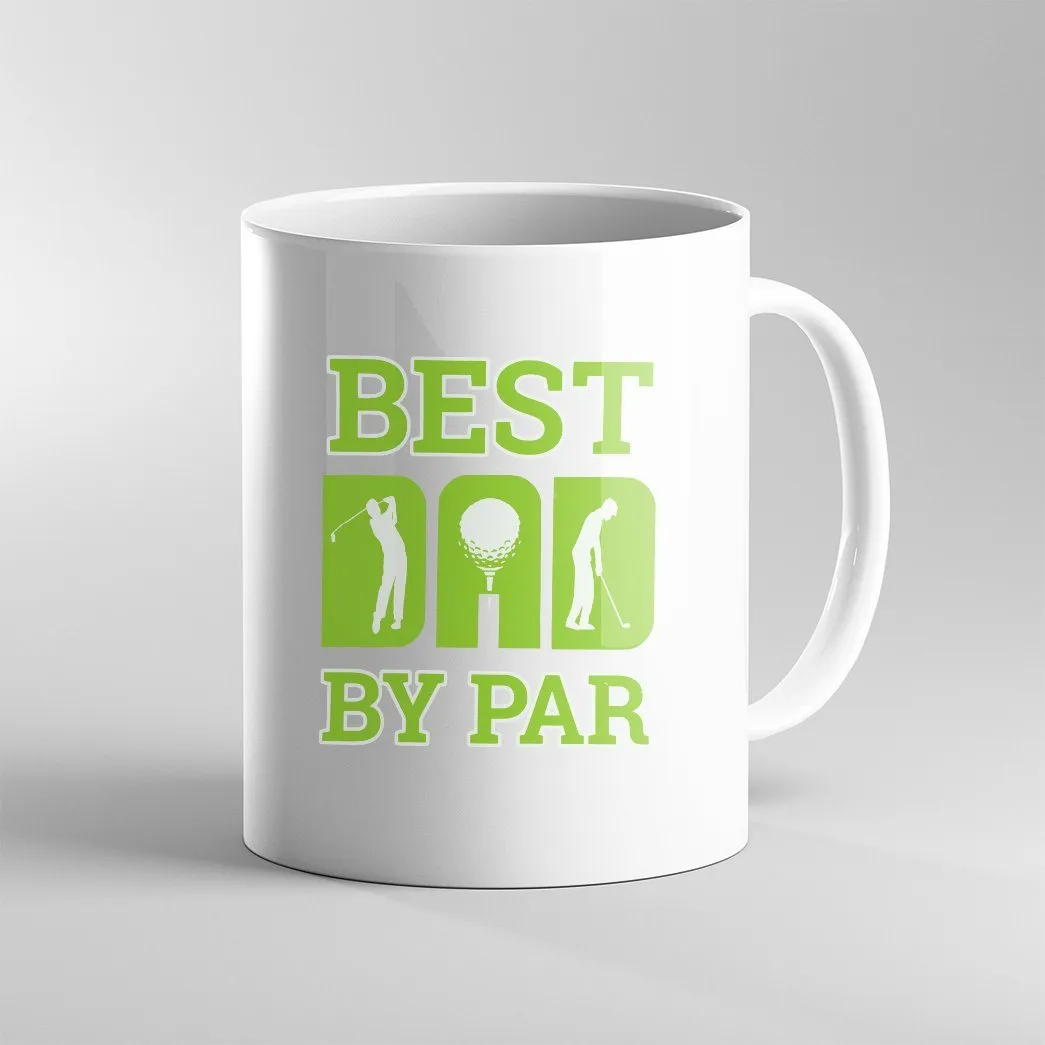 Gearhuman 3D Happy Fathers Day Gift The Golf Dad Custom Name Mug