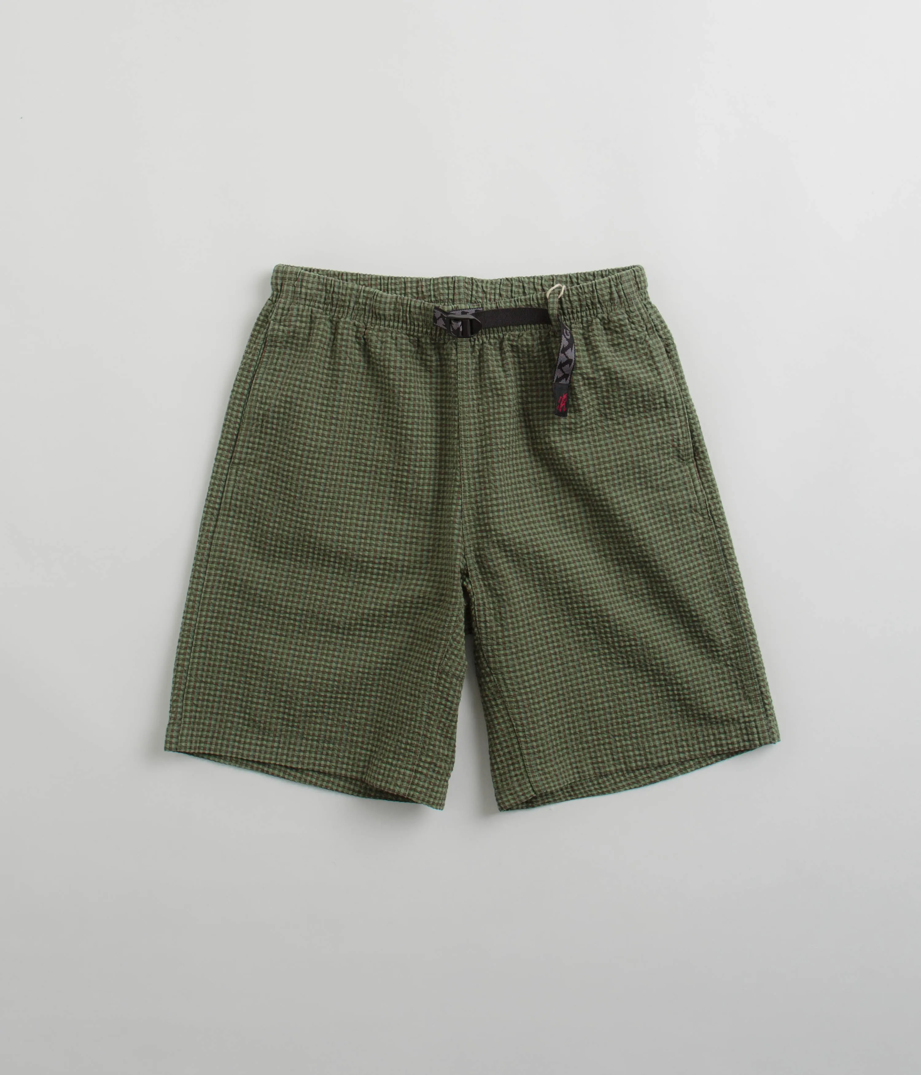 Gramicci OG Micro Plaid Seersucker G-Shorts - Mint