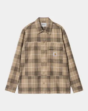 Hadley Check Shirt | Leather