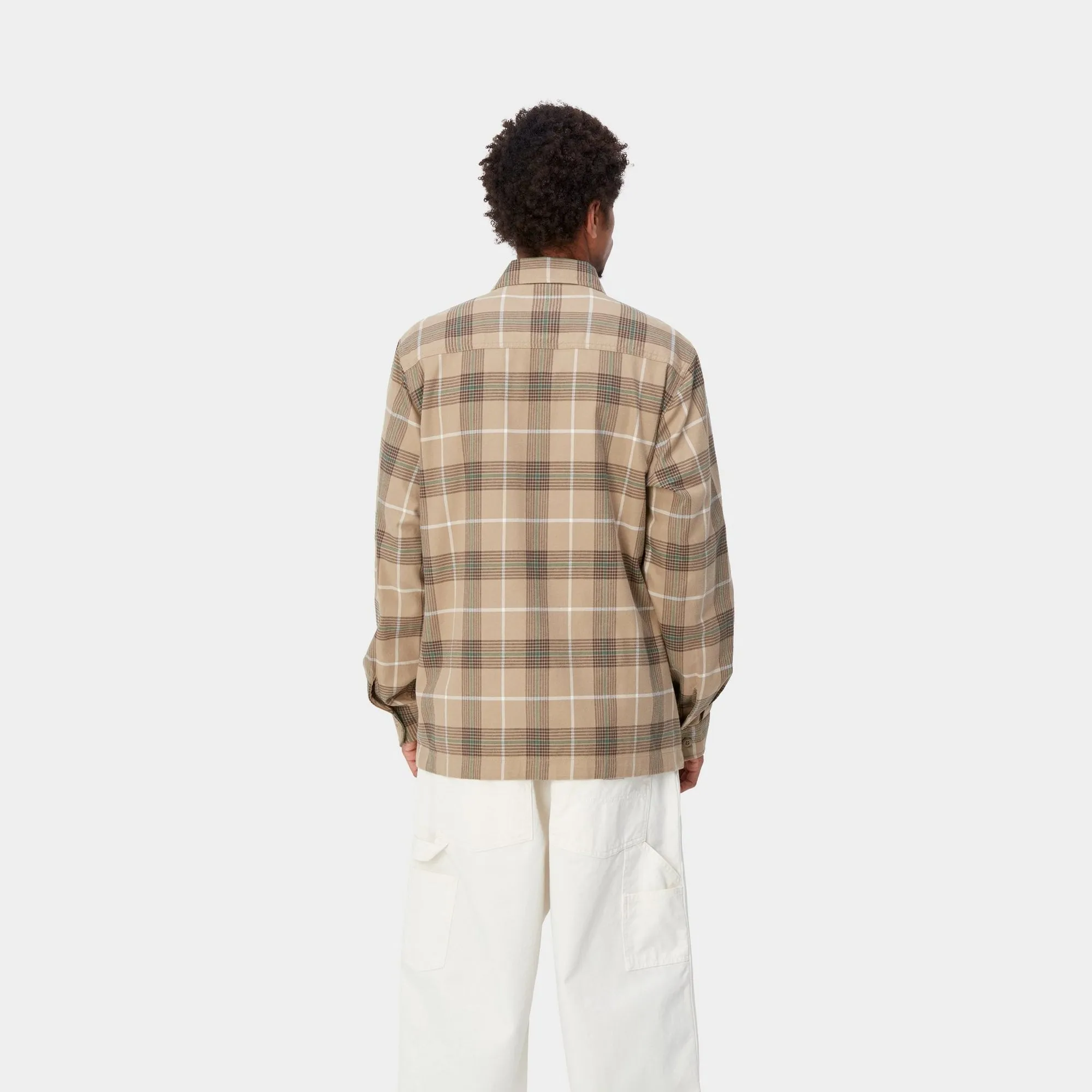 Hadley Check Shirt | Leather