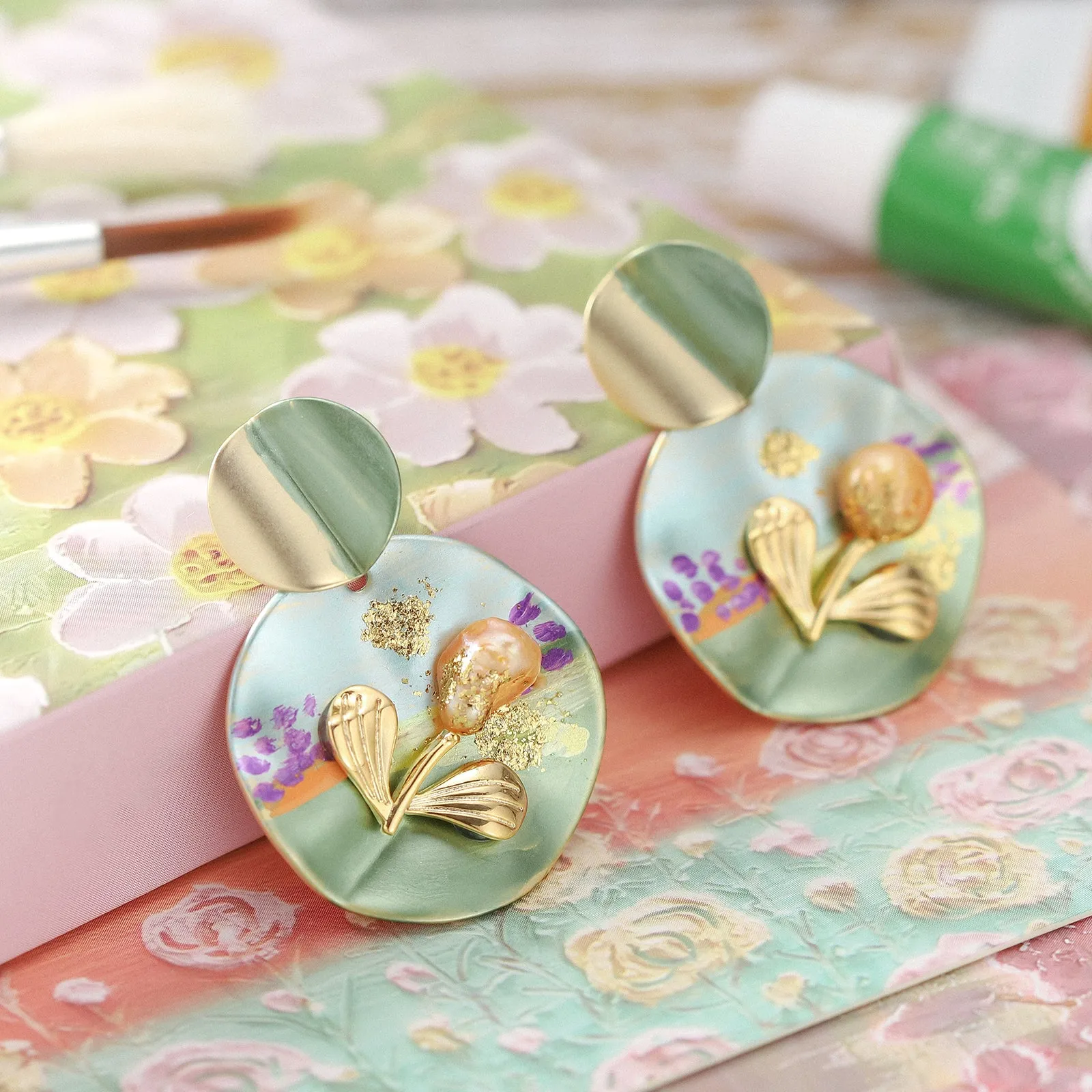 Idyllic Floral Earrings