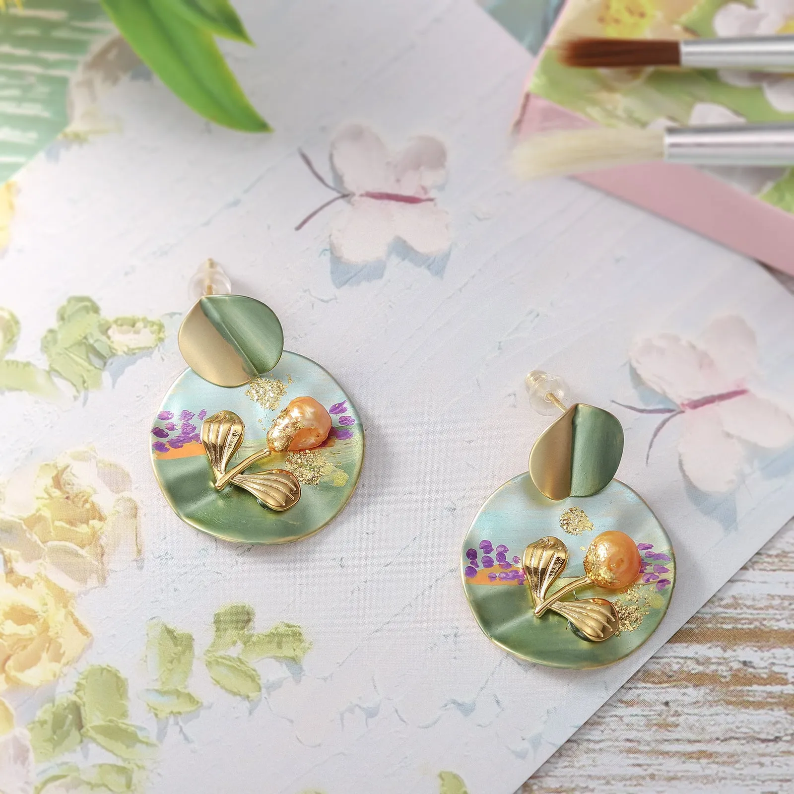 Idyllic Floral Earrings