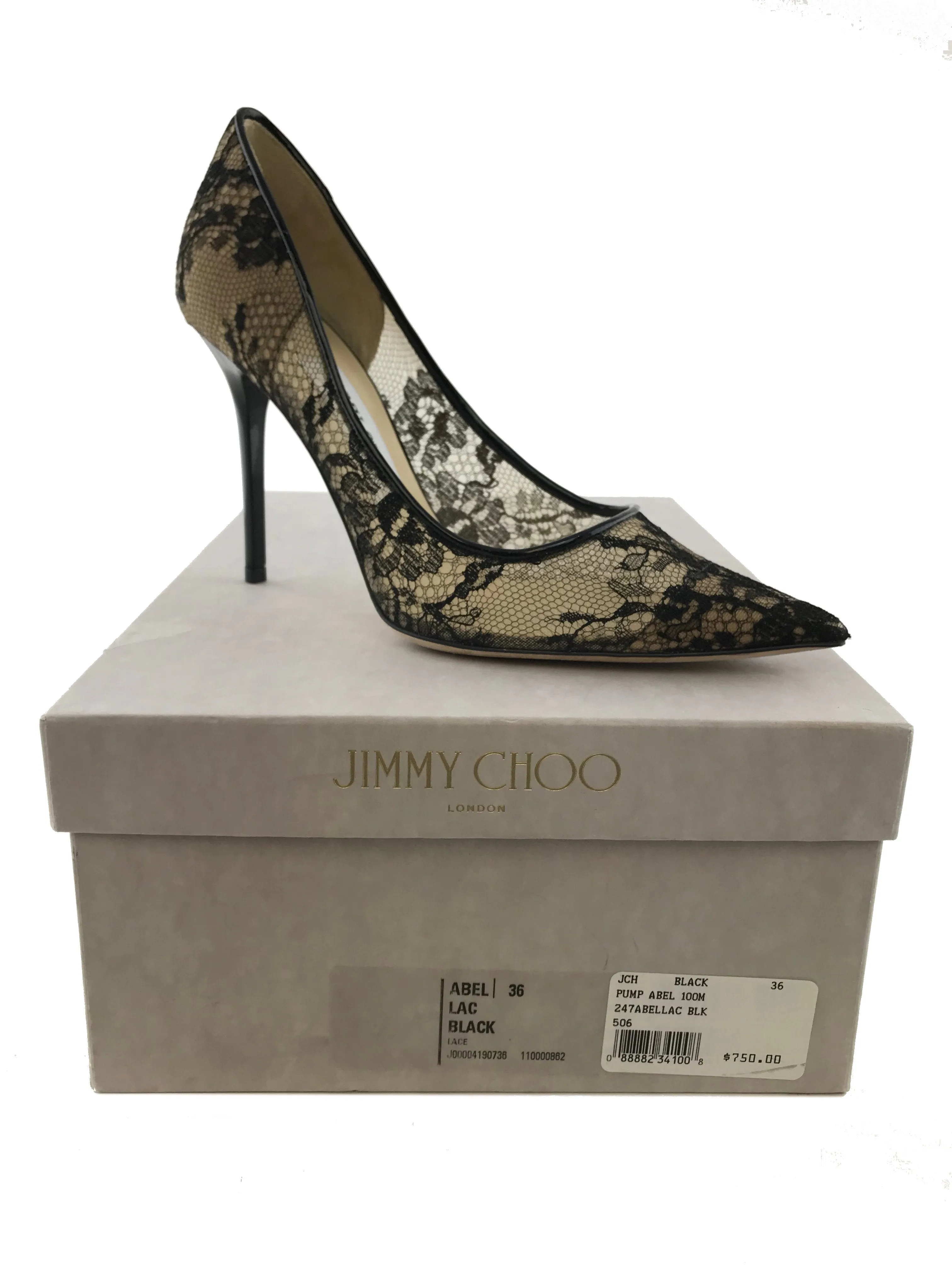 Jimmy Choo Abel Lace Pump Size 6