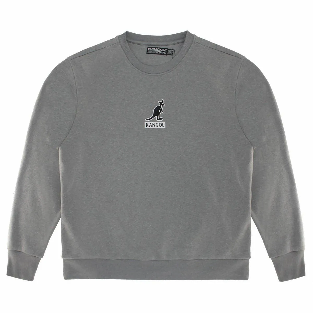 Kangol Classic Logo Popover Crewneck Fleece Sweatshirt - Big N Tall