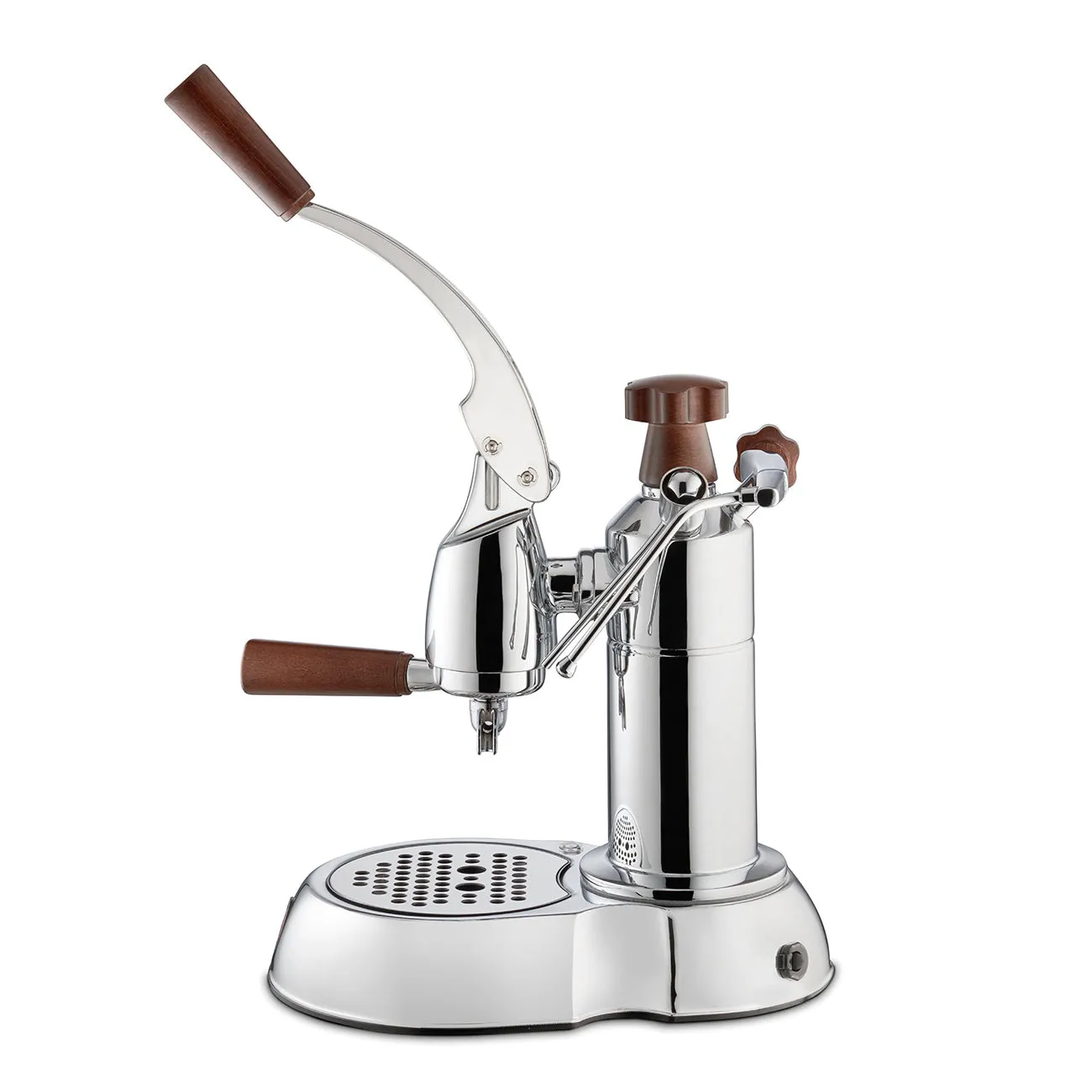 La Pavoni Stradivari Europiccola 8 Cup (110V - US Version) Wood Handles, ESW-8