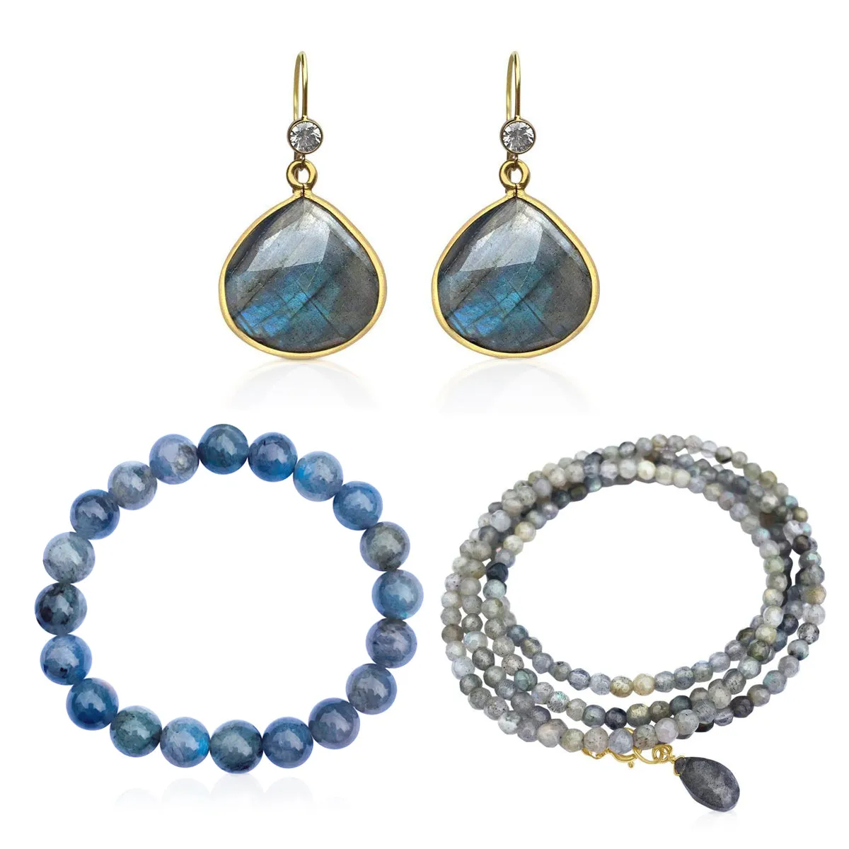 Labradorite Jewelry Set to Bring Positivity into your Life!