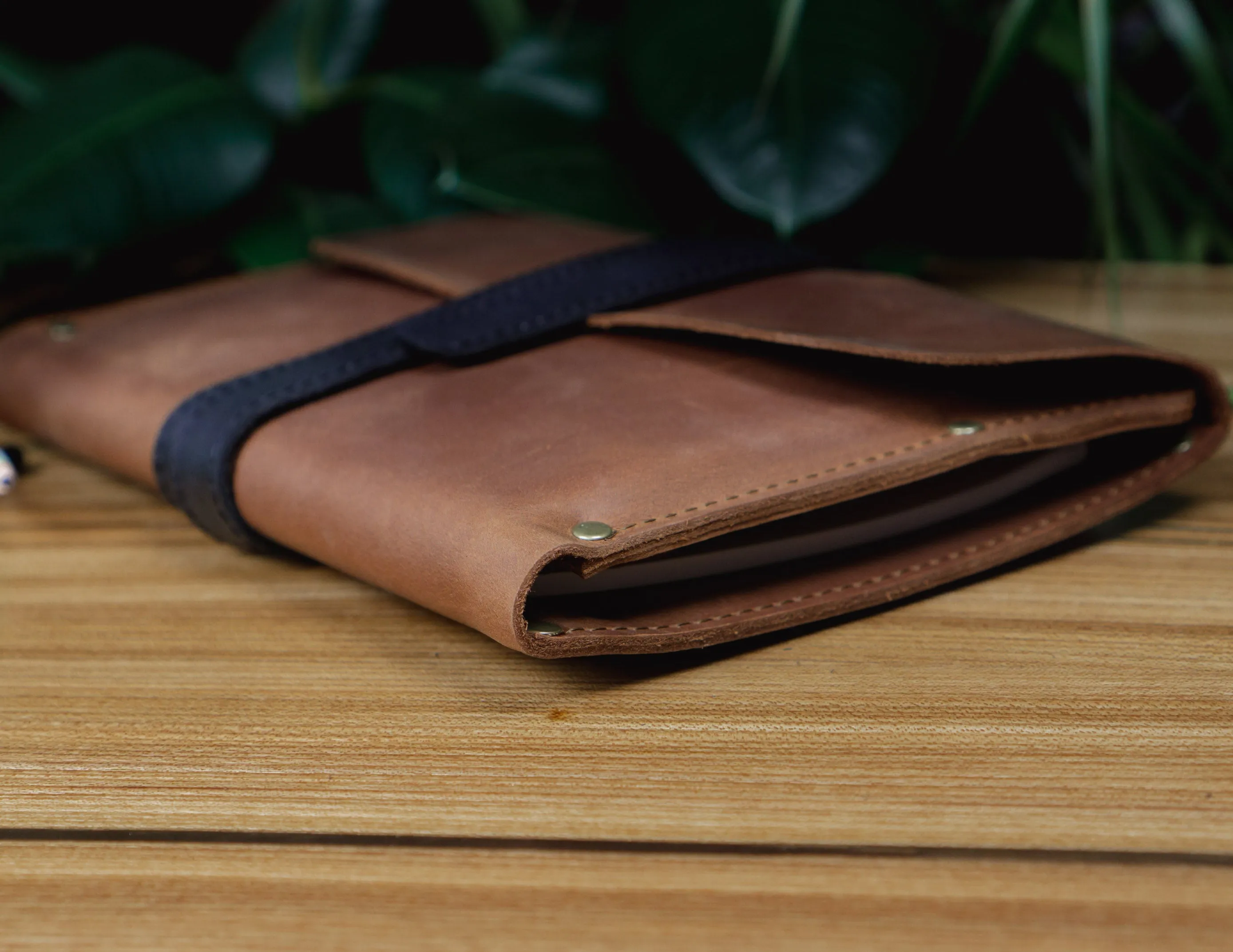 Leather A5 Sketchbook Cover | Handcrafted | Personalized