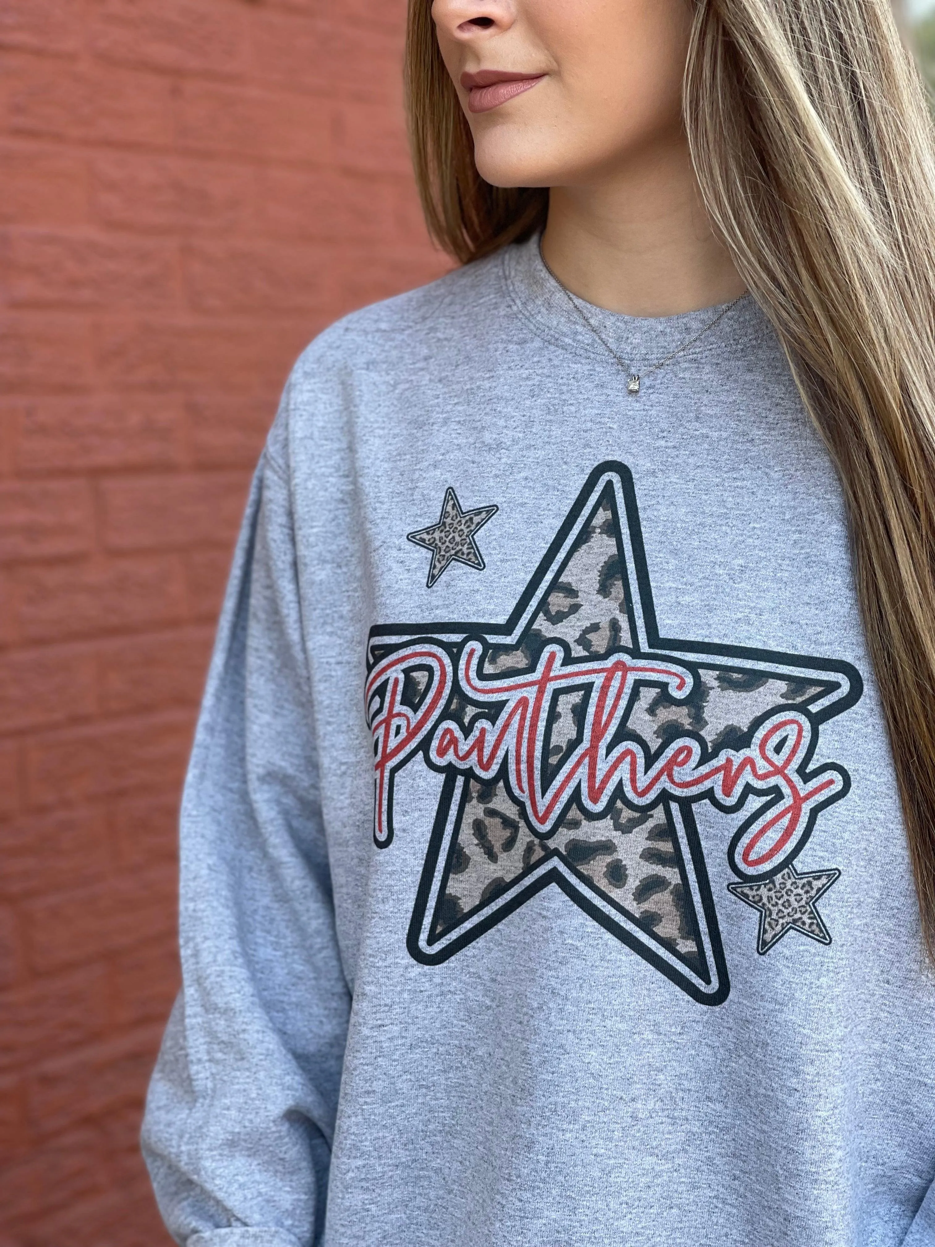 Leopard Star Mascot Sweatshirt