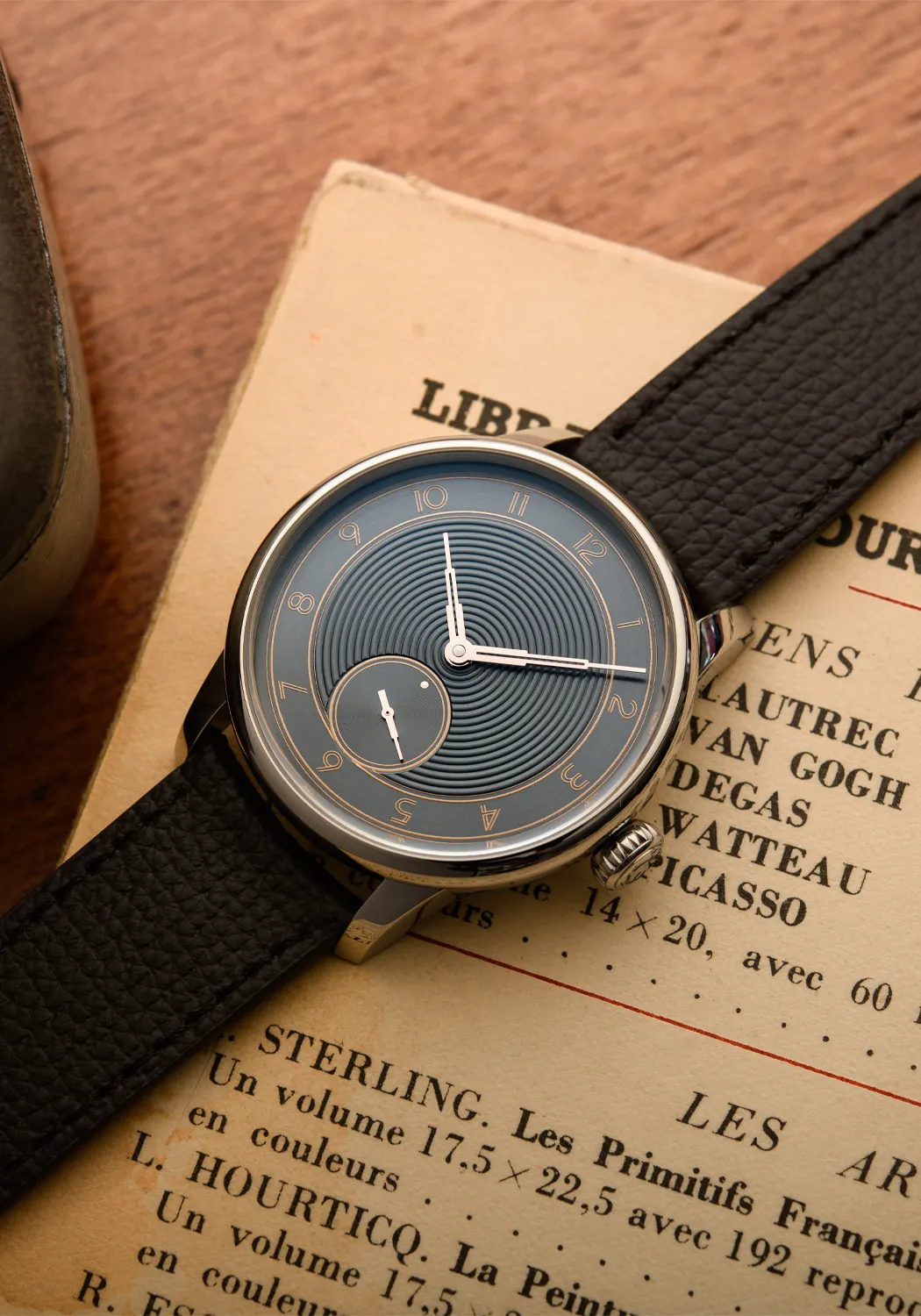 Louis Erard x The Horophile La Petite Seconde Metropolis Slate | LE59