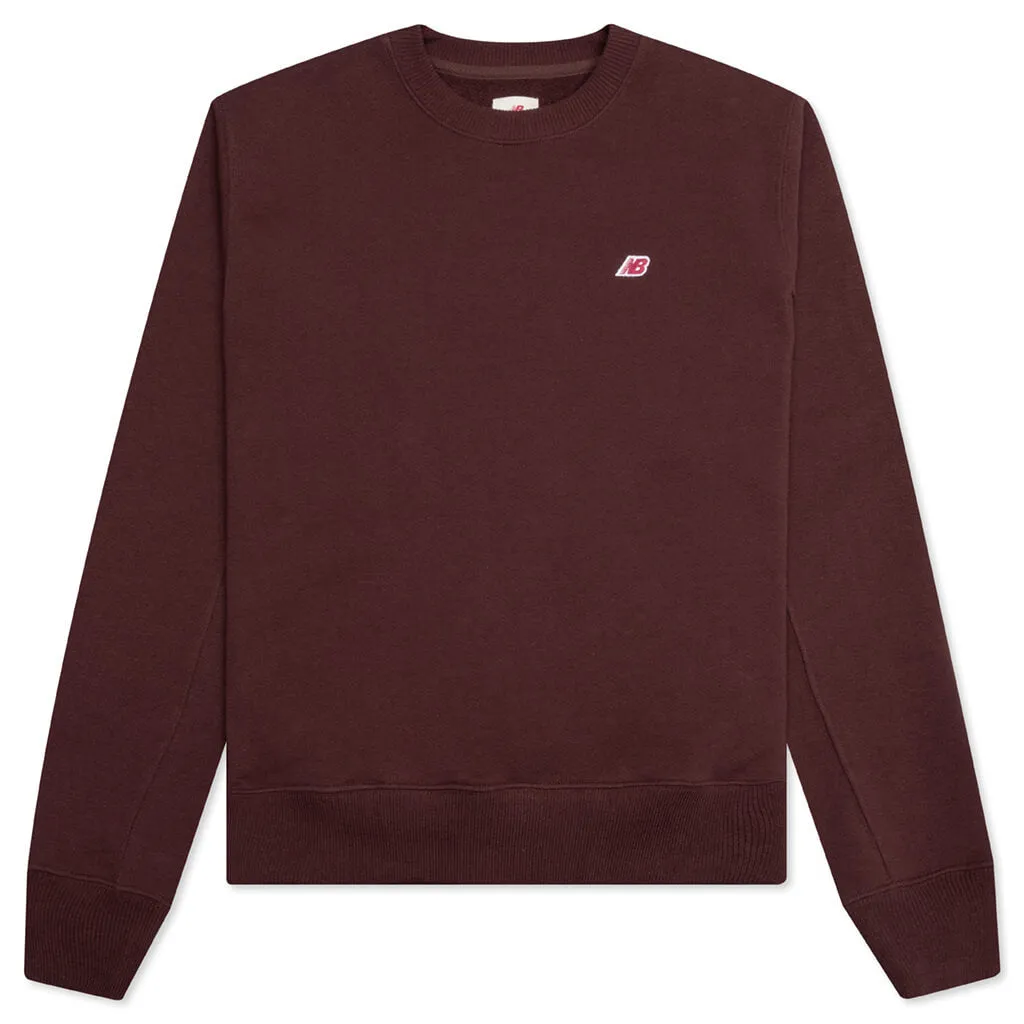 Made in USA Core Crewneck Sweatshirt - Rich Oak