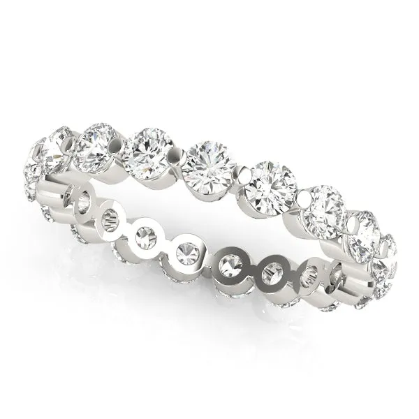 MAJESTY 2.3 Carat Diamond Eternity Band in 14K/ 18K/ Platinum GIA Graded 15 pointer G Color SI1 Clarity By Mike Nekta SIZE 5