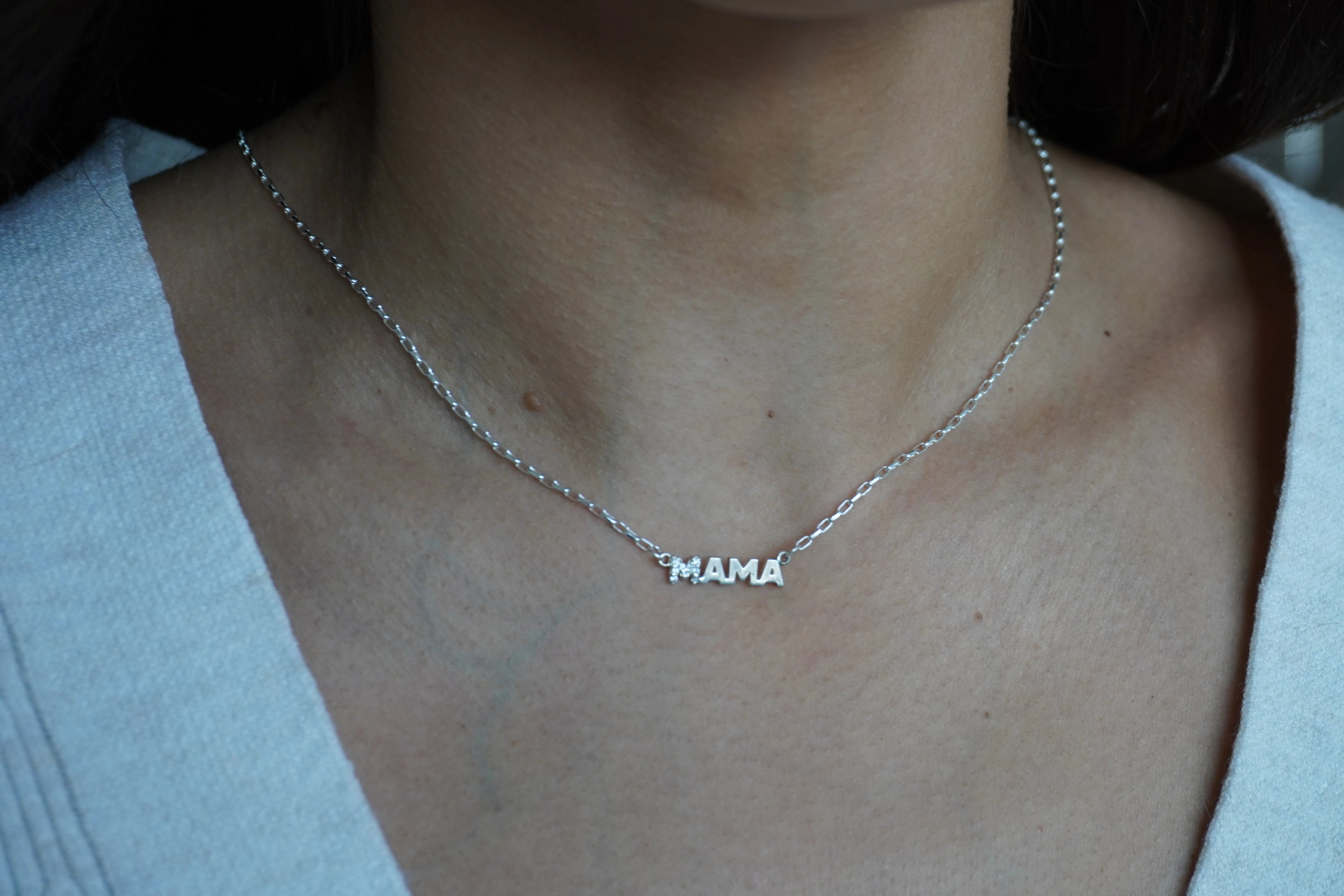 Mama Necklace | 10k Gold