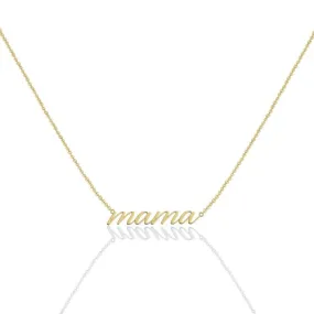 Mama Necklace | 10k Gold