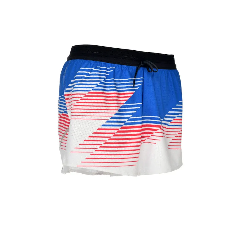 Men's Aeropro 3" Half Split Shorts- Team U.S.A