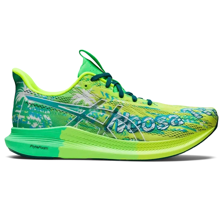 Men's Asics Noosa TRI 14 Running Shoes in Safety Yellow/White