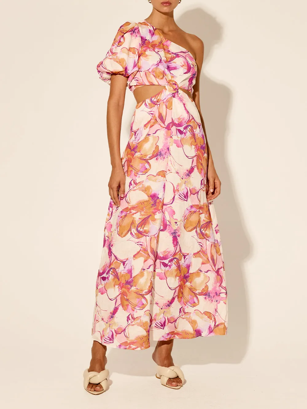 Nadia Cut Out Midi Dress