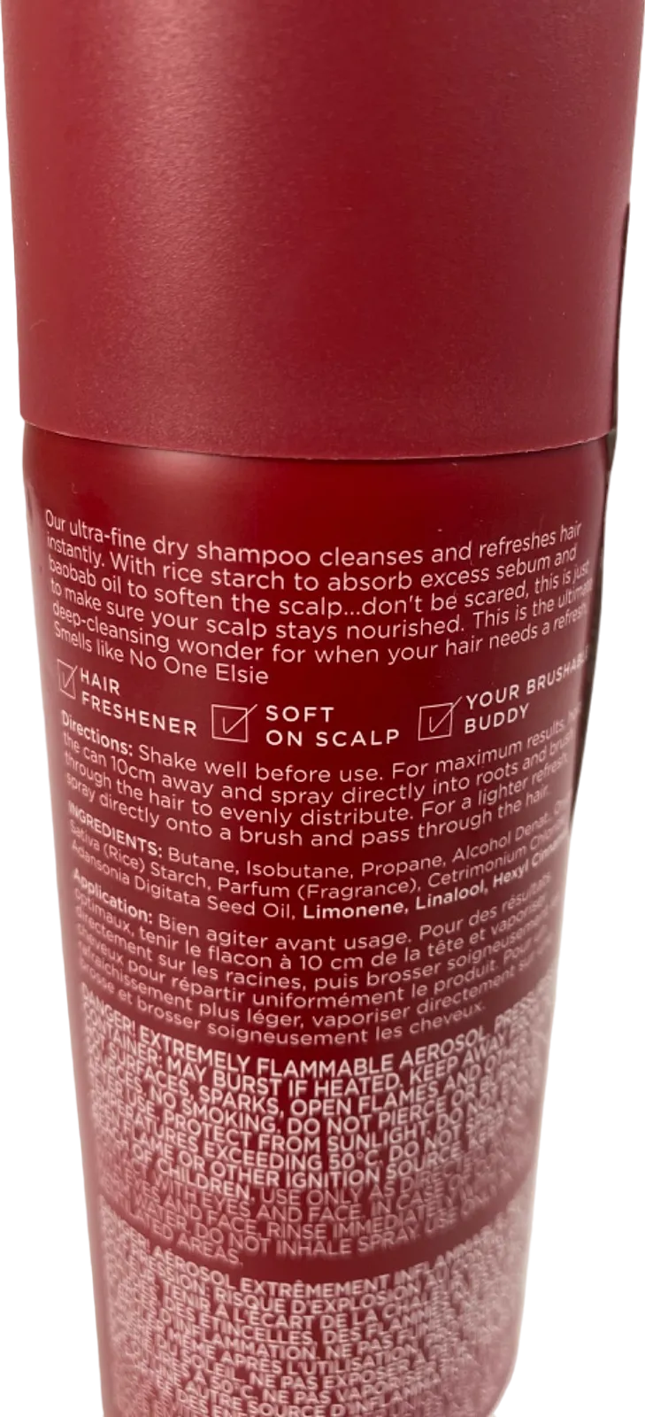 No One Elsie The Reset Dry Shampoo 200ml