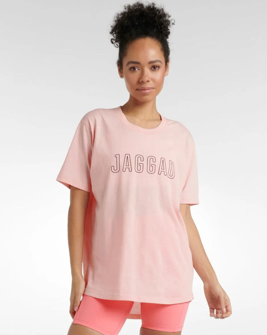 PASADENA CLASSIC KEYLINE TEE PEACH