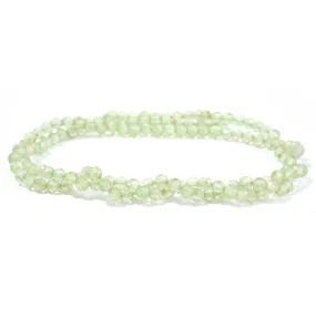 Peridot 3mm Round Faceted AA Grade - 15-16 Inch