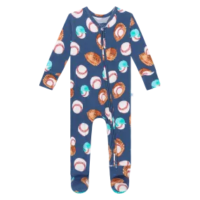 Posh Peanut Homer Footie Zippered One Piece