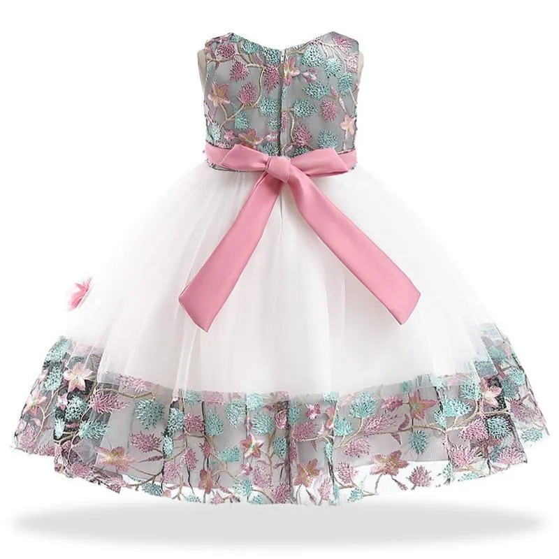 Princess Floral Dress For Girls