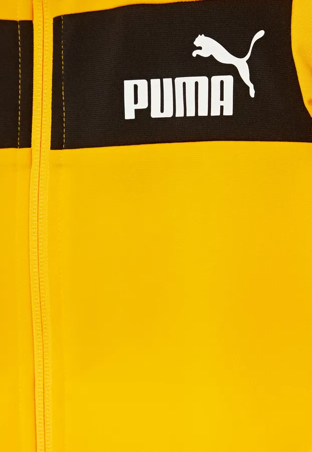 Puma Poly Suit boy's acetate tracksuit cl B 589371 37 mineral yellow