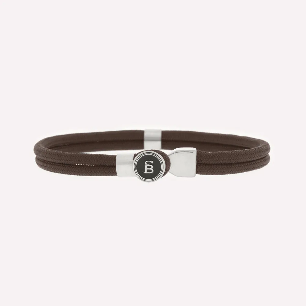 Riptide Rope Bracelet Brown