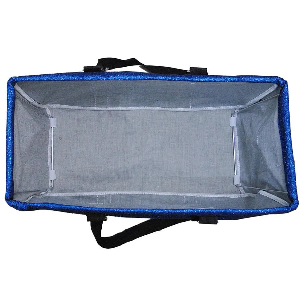 Royal Blue Glitter NGIL Utility Bag