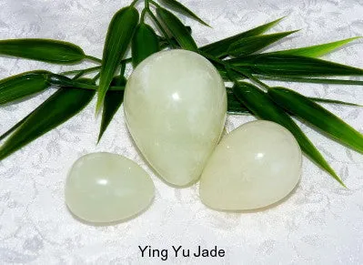 Sale-Women's Wellness Sale - Jade Yoni Eggs Set of 3 for Women, Kegel Exercise, Pelvic Floor-UNDRILLED, NO HOLE