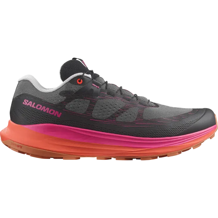 Salomon Ultra Glide 2 Shoes (Men's) Plum Kitten / Black / Pink Glo