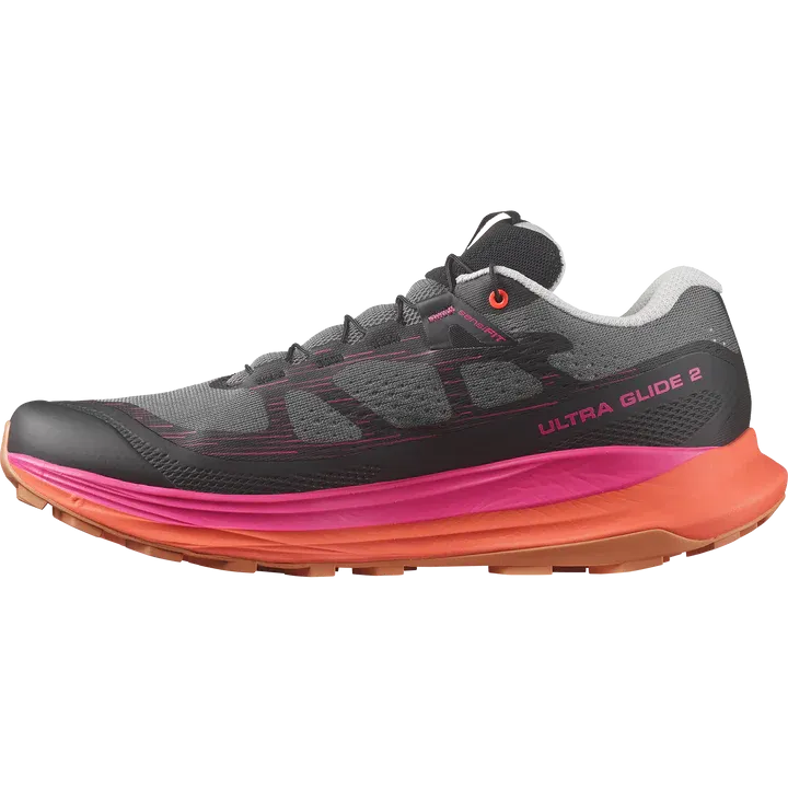 Salomon Ultra Glide 2 Shoes (Men's) Plum Kitten / Black / Pink Glo