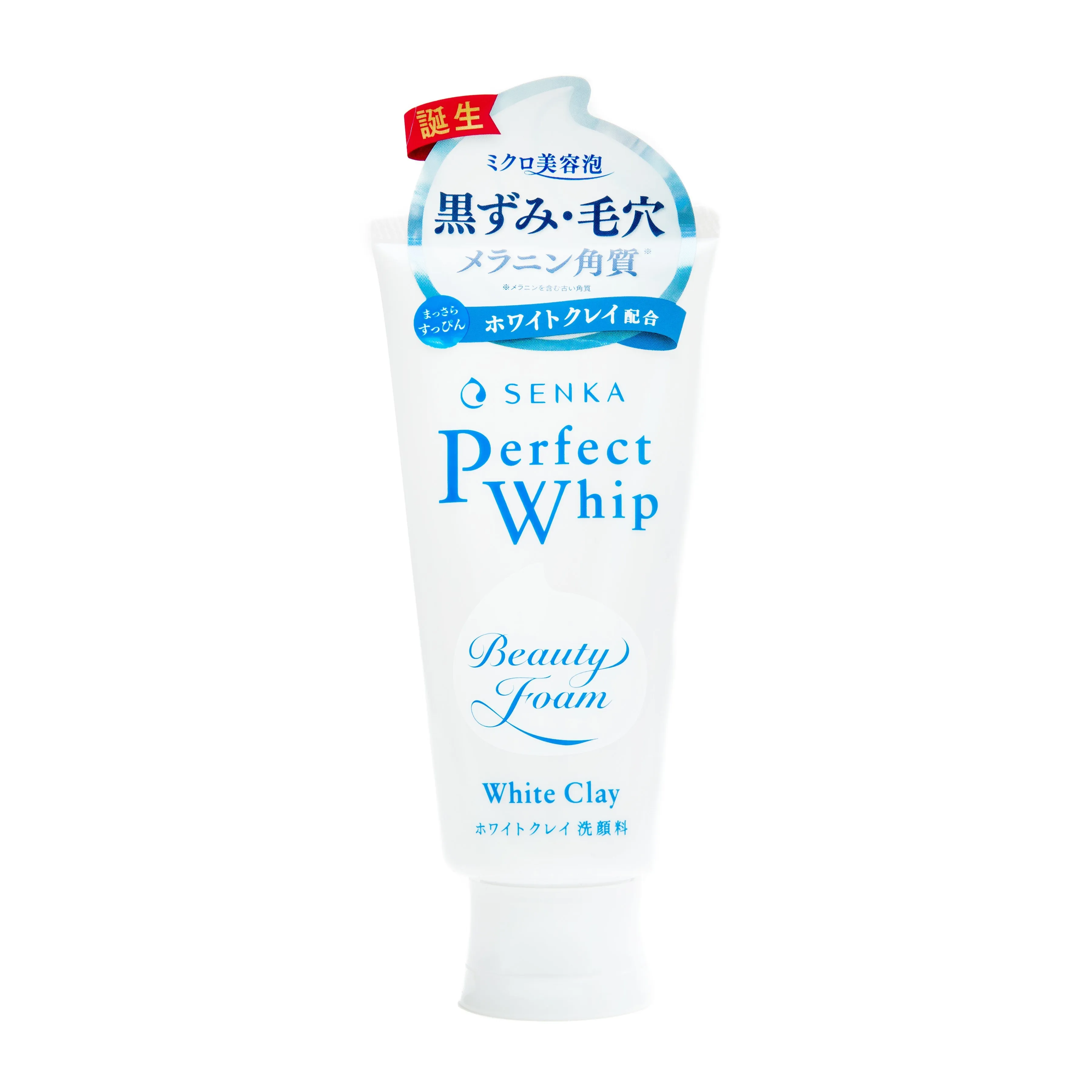 Senka Perfect Whip Beauty Foam White Clay Face Wash