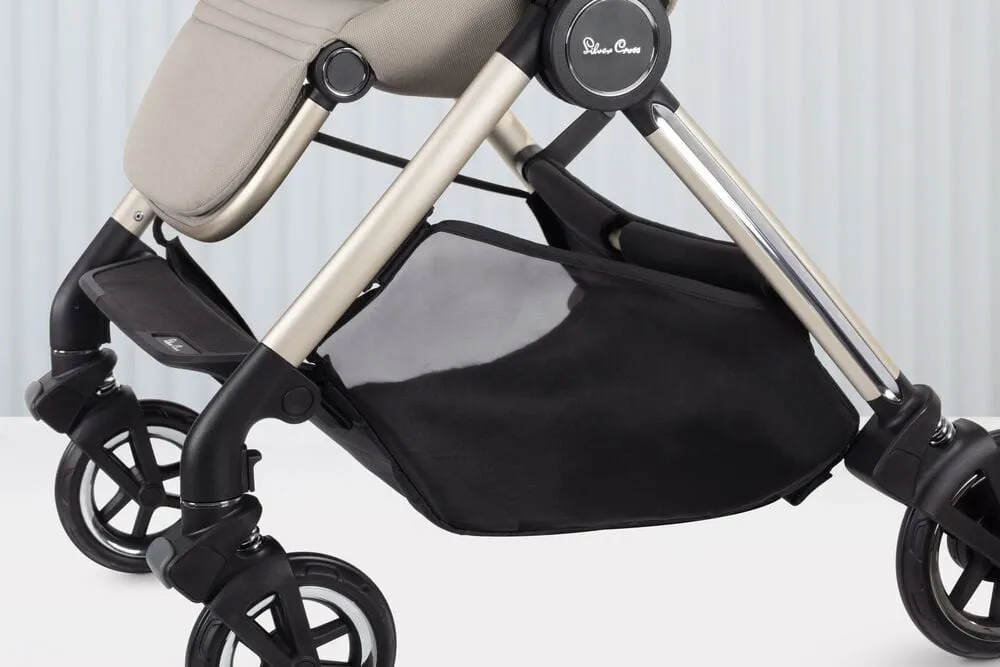 Silver Cross Dune with Compact Folding Carrycot and Ultimate Pack - Stone