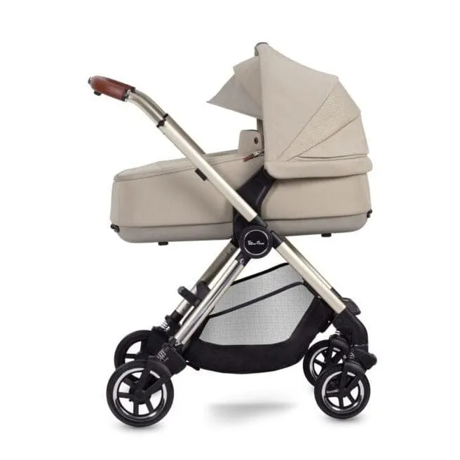 Silver Cross Dune with Compact Folding Carrycot and Ultimate Pack - Stone