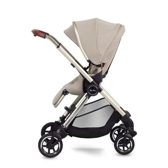 Silver Cross Dune with Compact Folding Carrycot and Ultimate Pack - Stone