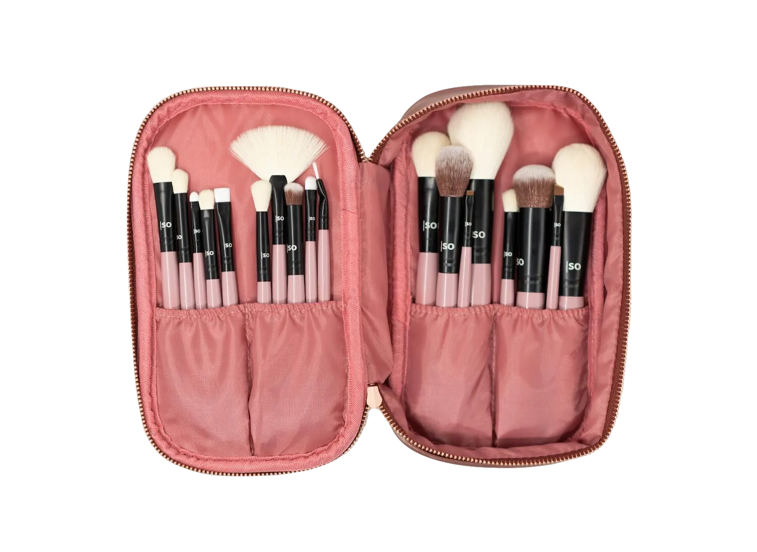 SO Beauty Stuff "So Complete" Luxury Vegan & Cruelty Free  18pc Makeup Brush Set - GIFT BOXED