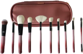 So Beauty Stuff "So Essentials" Luxury Vegan & Cruelty Free 10pc Everyday Makeup Brush Set - Gift Boxed