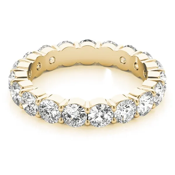 SPLENDOR 3.8 Carat Diamond Eternity Band in 14K/ 18K/ Platinum  25 pointer G Color SI1 Clarity By Mike Nekta SIZE 4 to 4.5