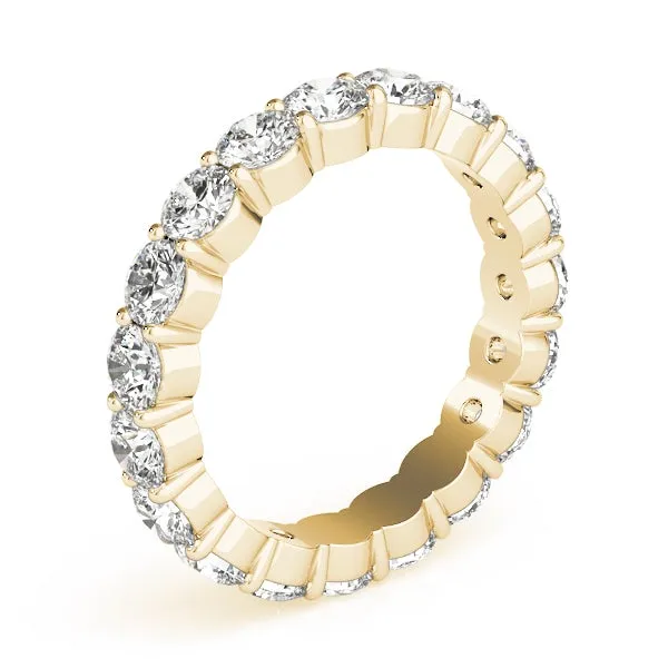 SPLENDOR 3.8 Carat Diamond Eternity Band in 14K/ 18K/ Platinum  25 pointer G Color SI1 Clarity By Mike Nekta SIZE 4 to 4.5