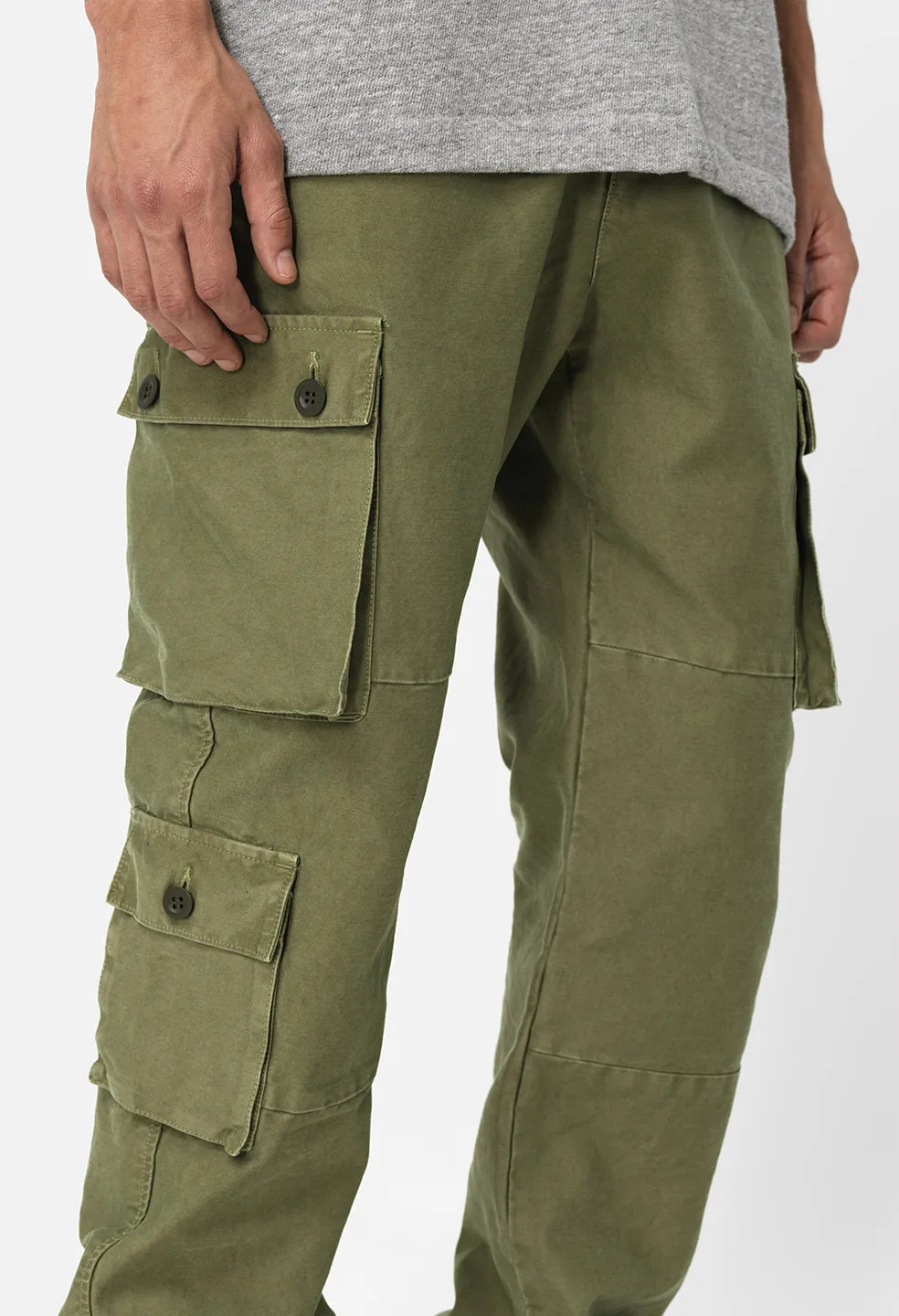 Techno Utility Cargo Pant / Olive