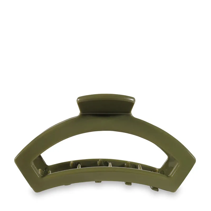 TELETIES | Olive Large Open Hair Clip